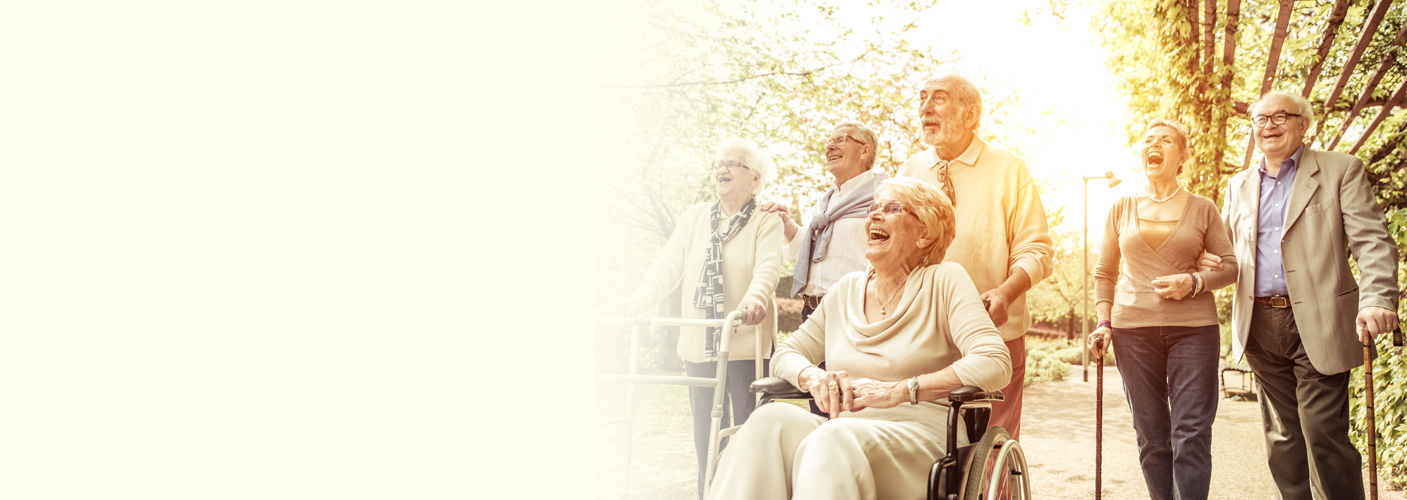 QCI Consulting Elderly happy banner image